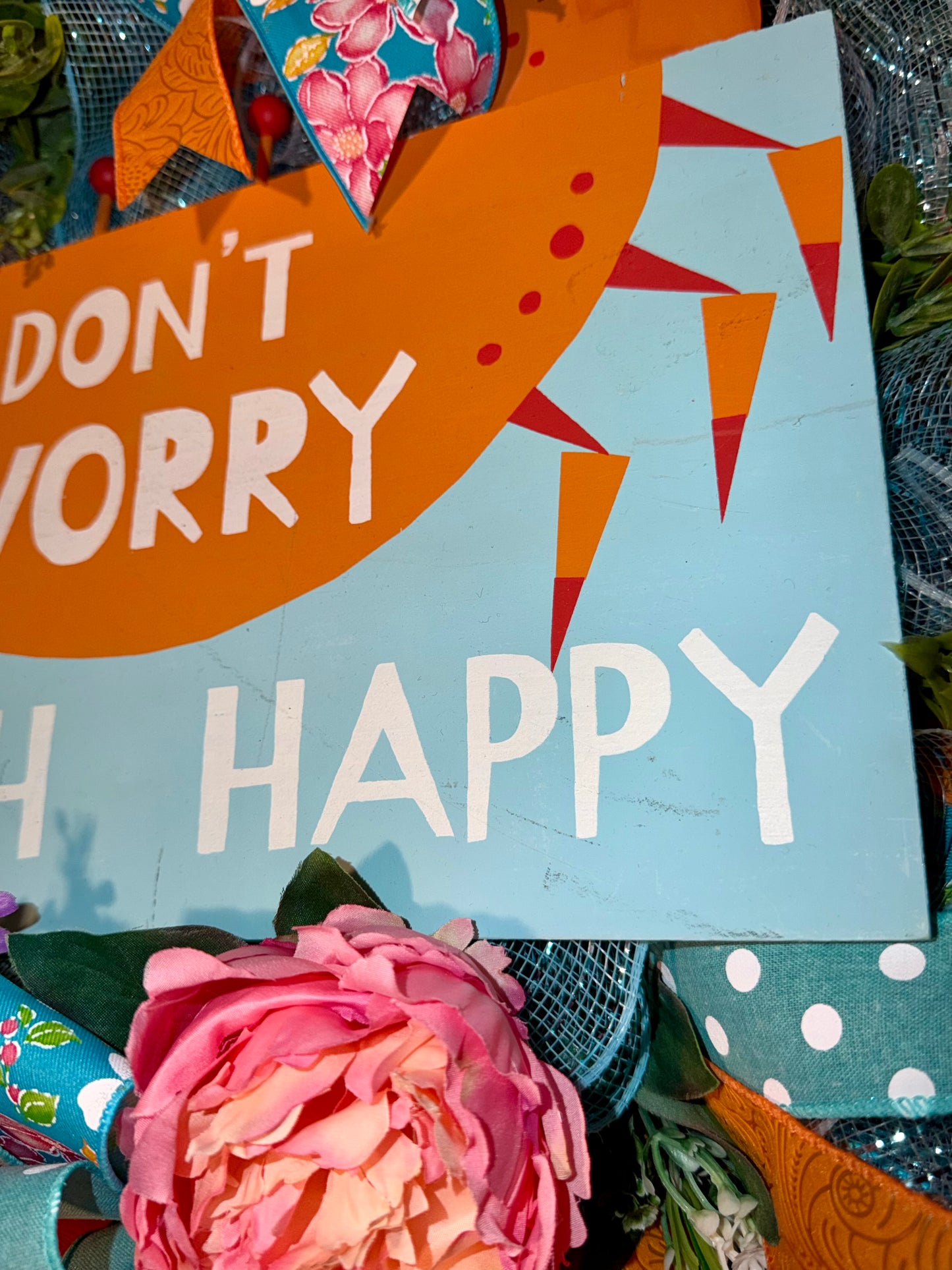 Don't worry "beach" happy wreath