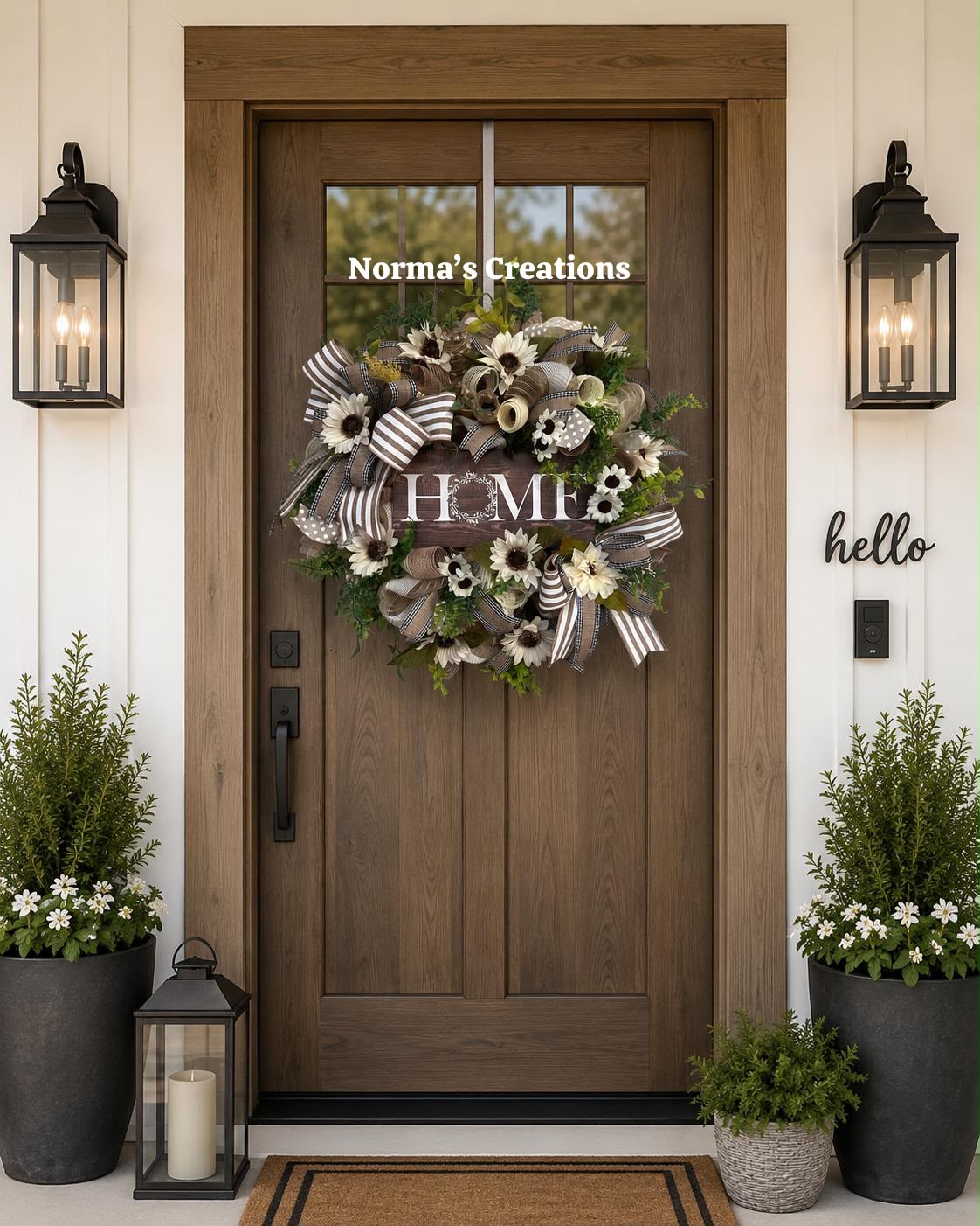 HOME everyday wreath