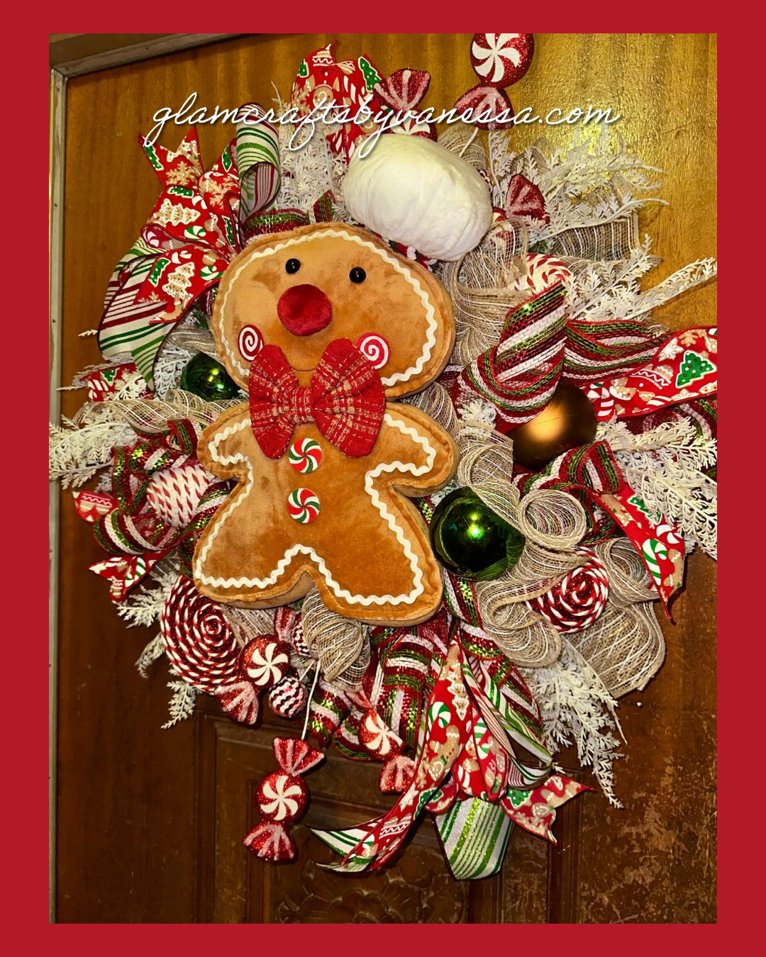Gingerbread wreath