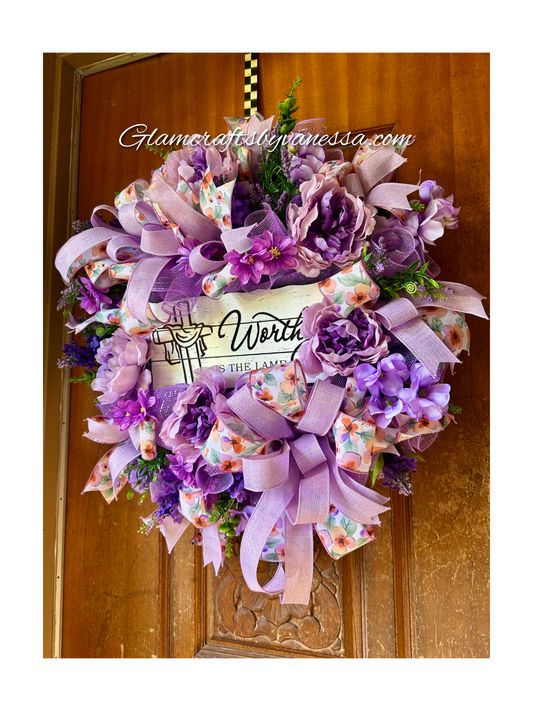 Worthy is the lamb Wreath
