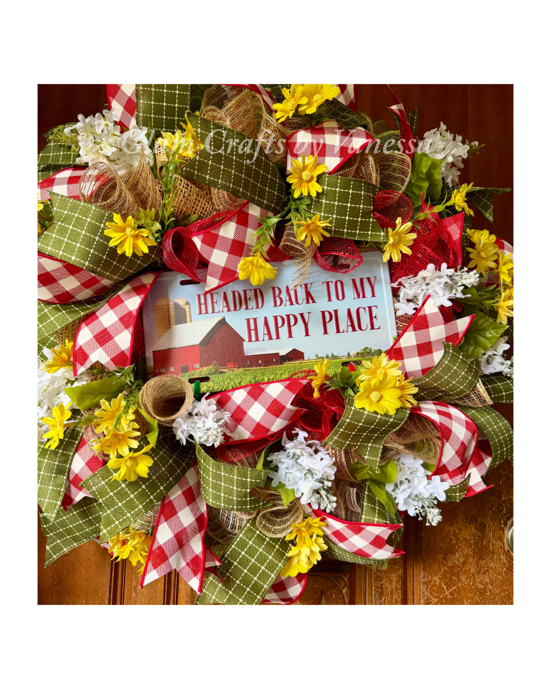 Barn Home Wreath
