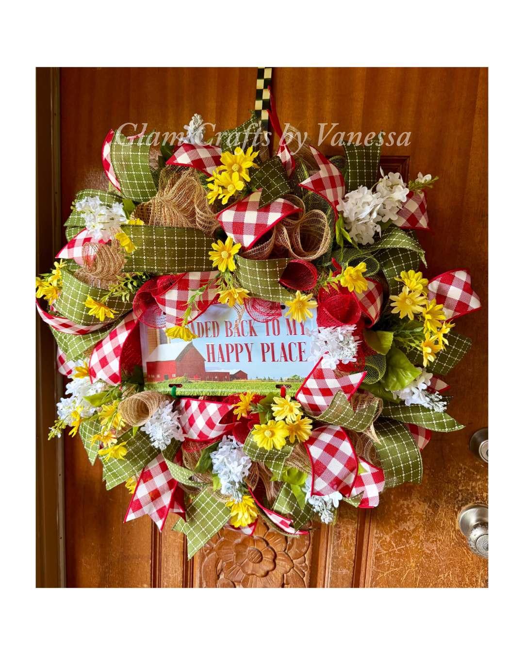 Barn Home Wreath