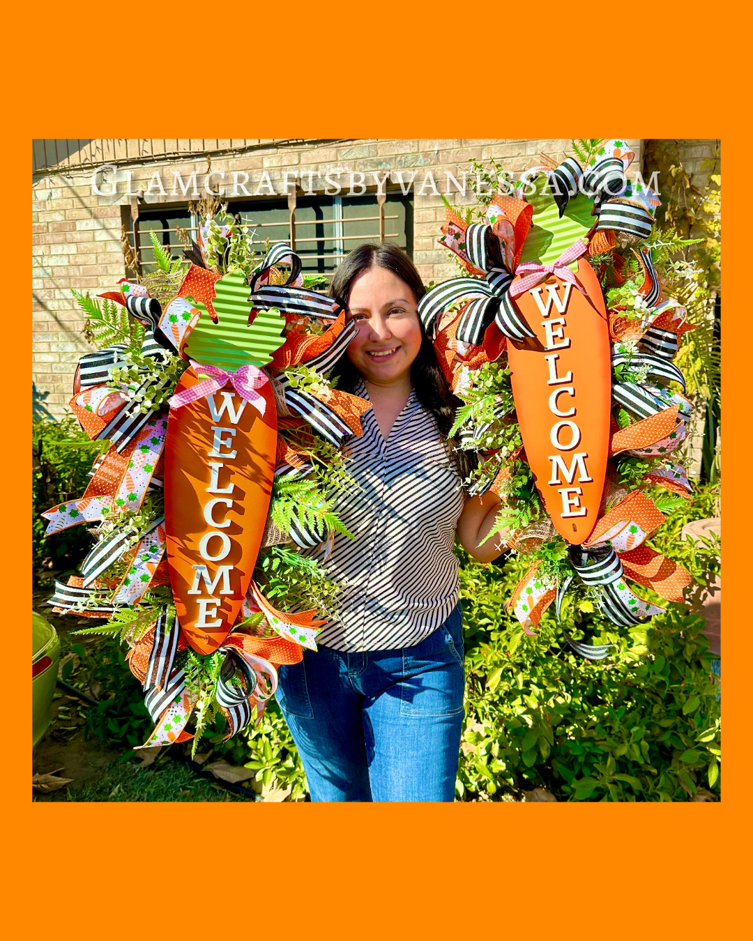 Carrots Swag Wreaths SET