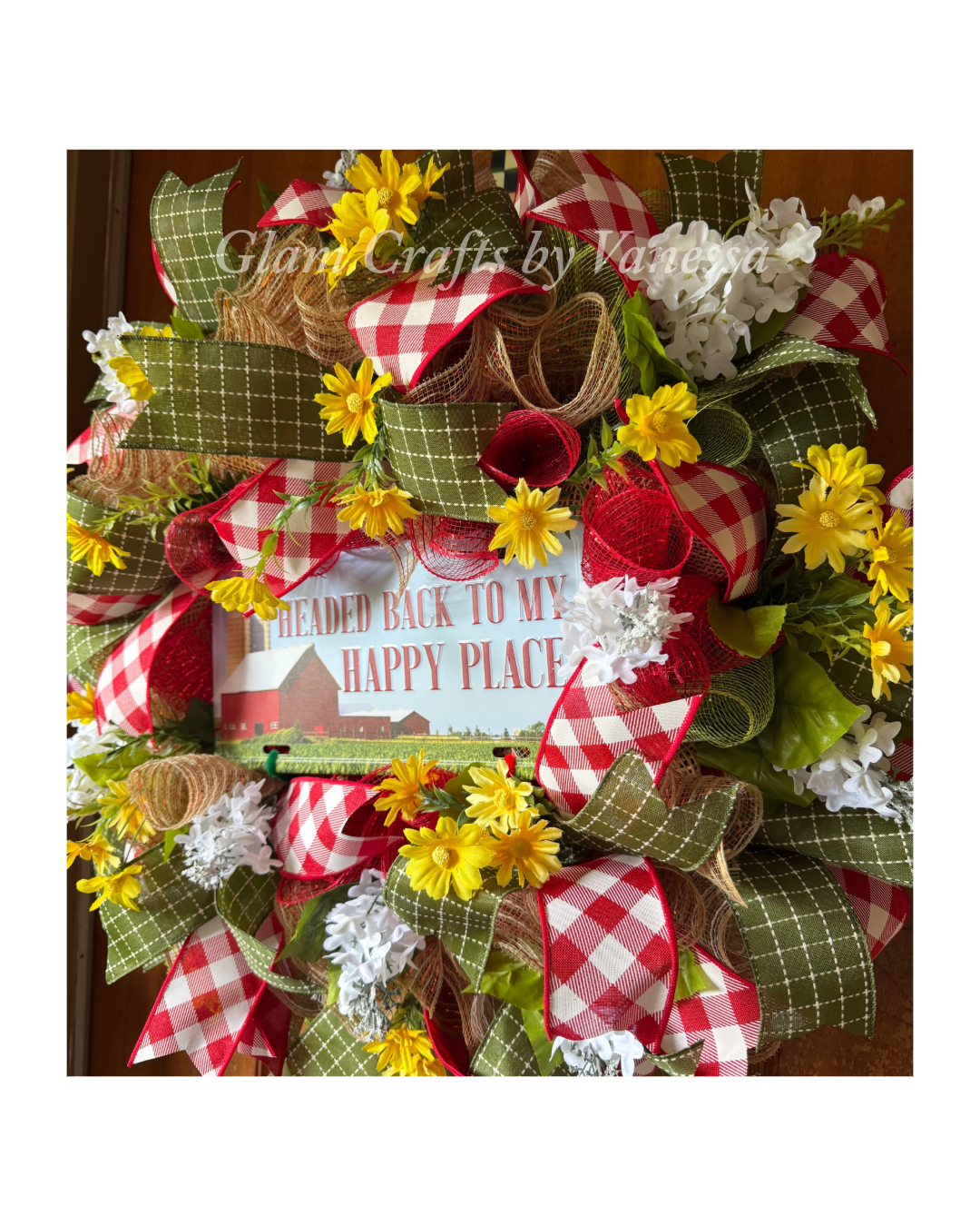 Barn Home Wreath