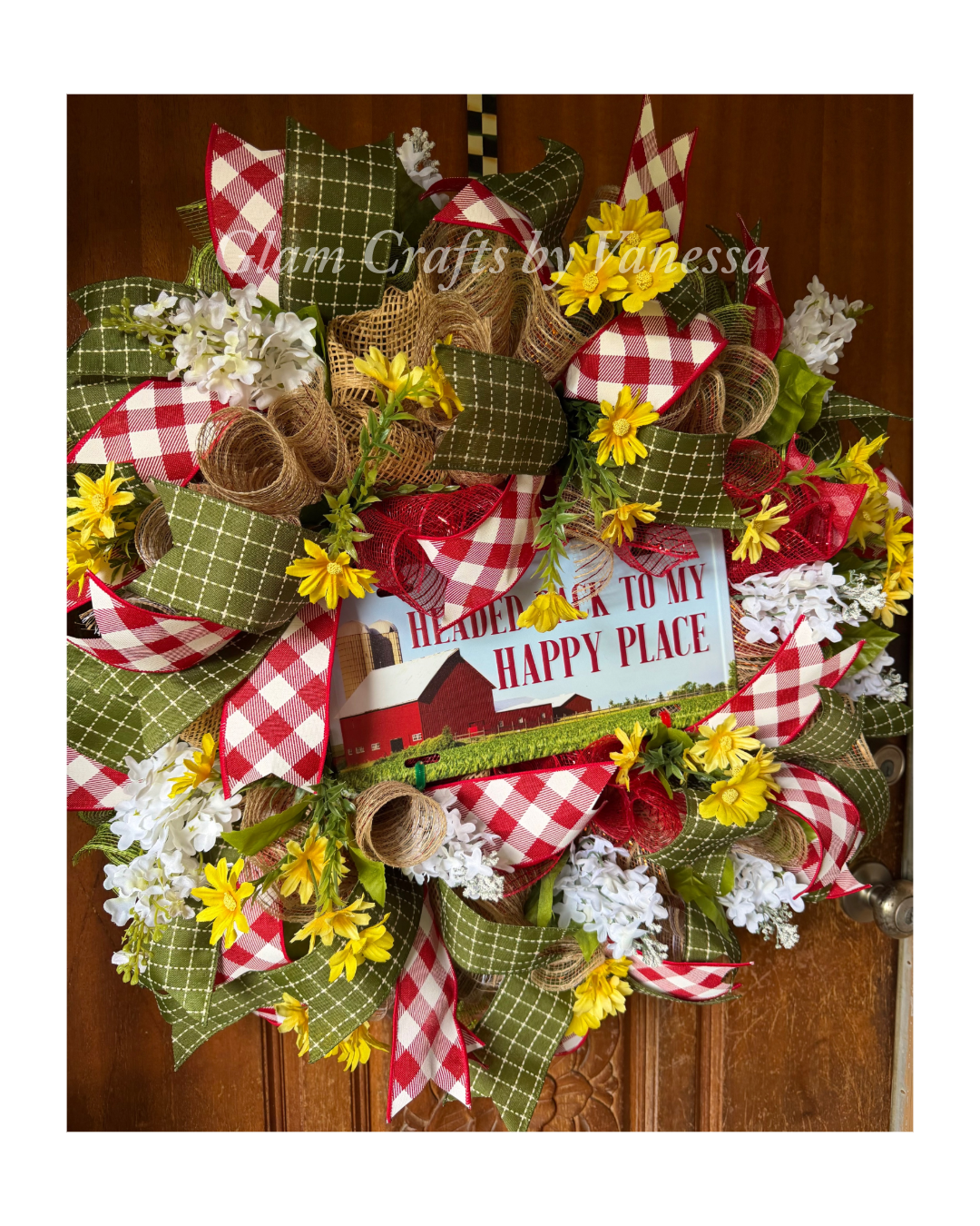 Barn Home Wreath