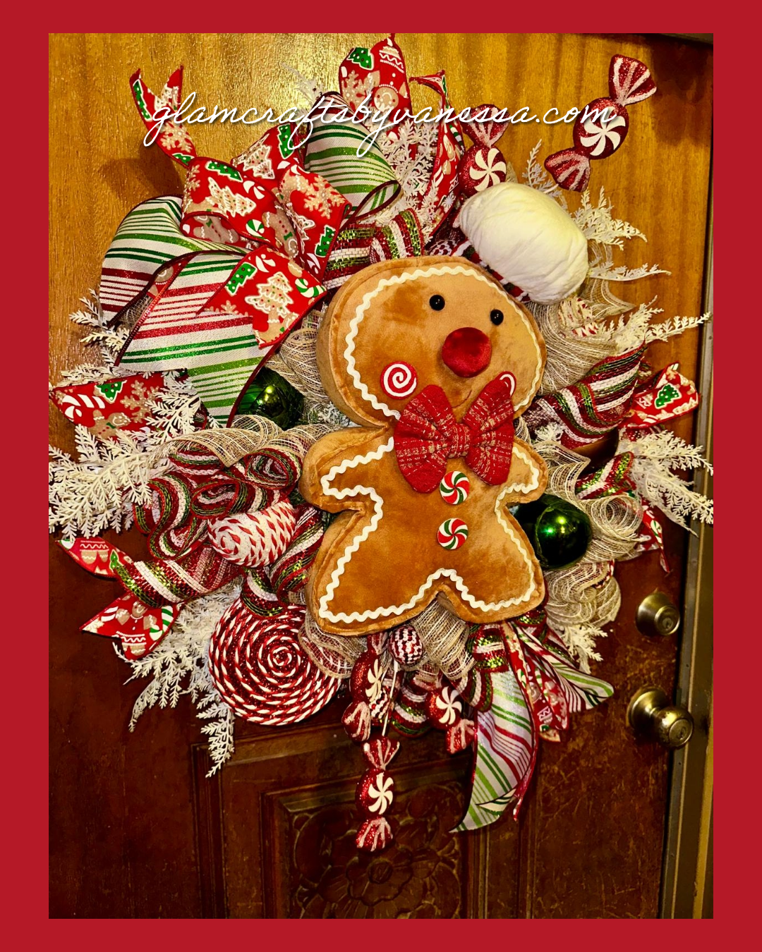 Gingerbread wreath