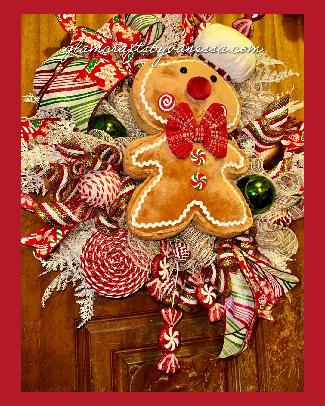 Gingerbread wreath