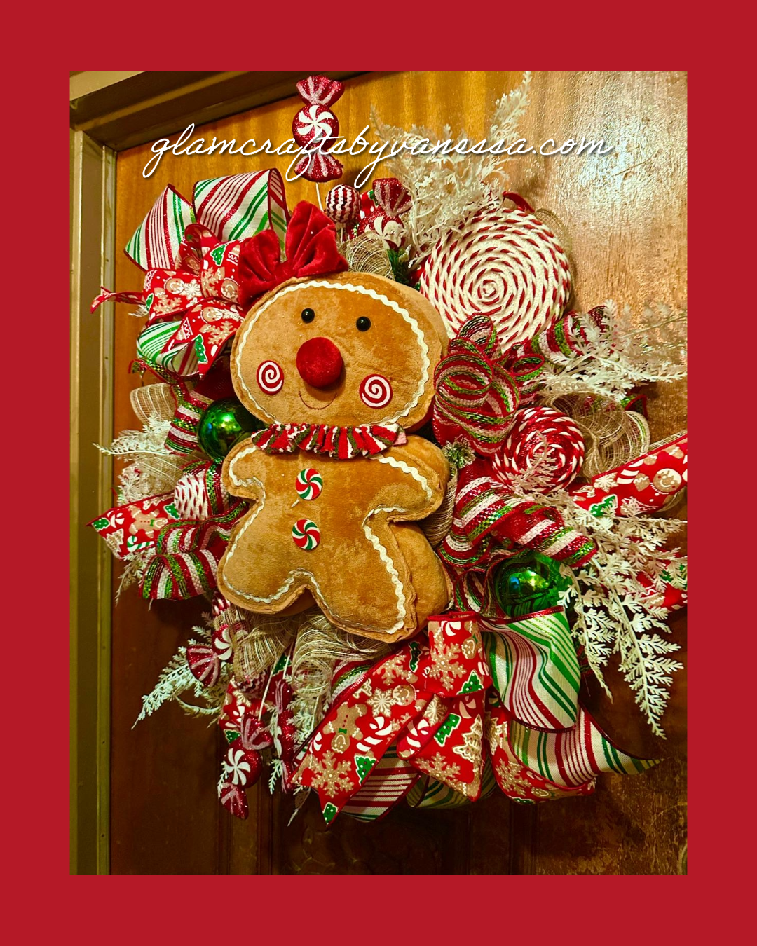 Gingerbread wreath