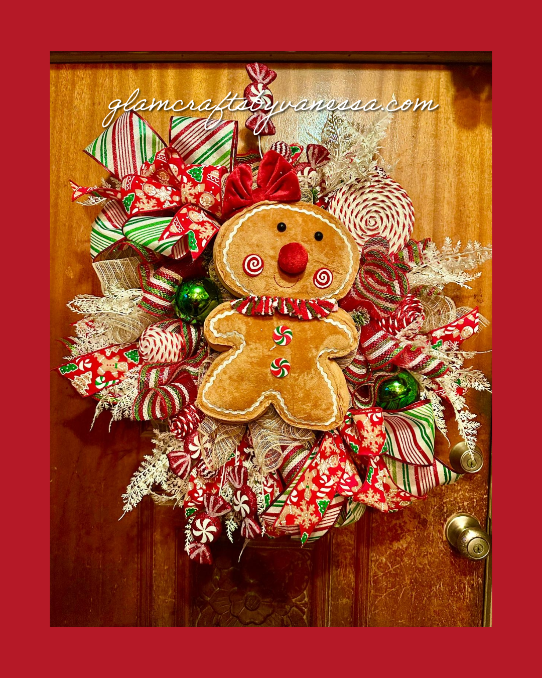 Gingerbread wreath