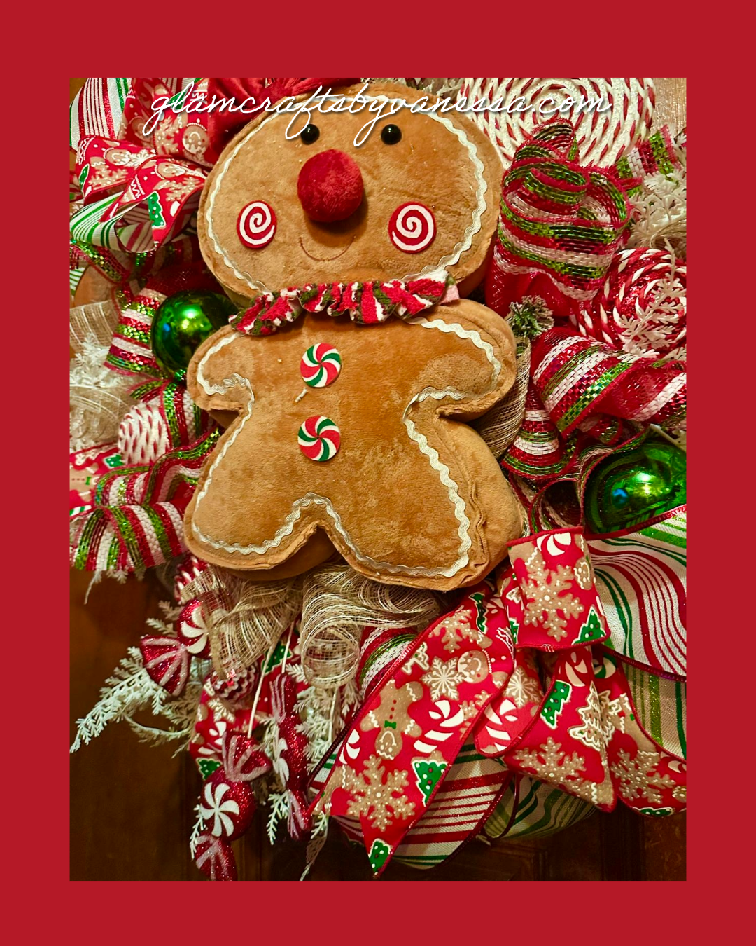 Gingerbread wreath