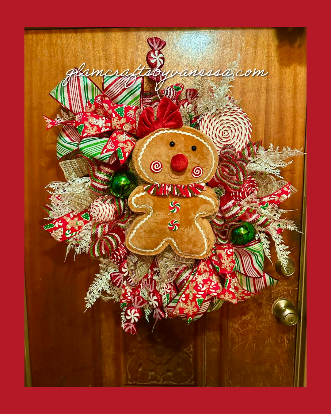Gingerbread wreath